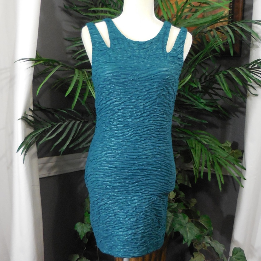New teal dress